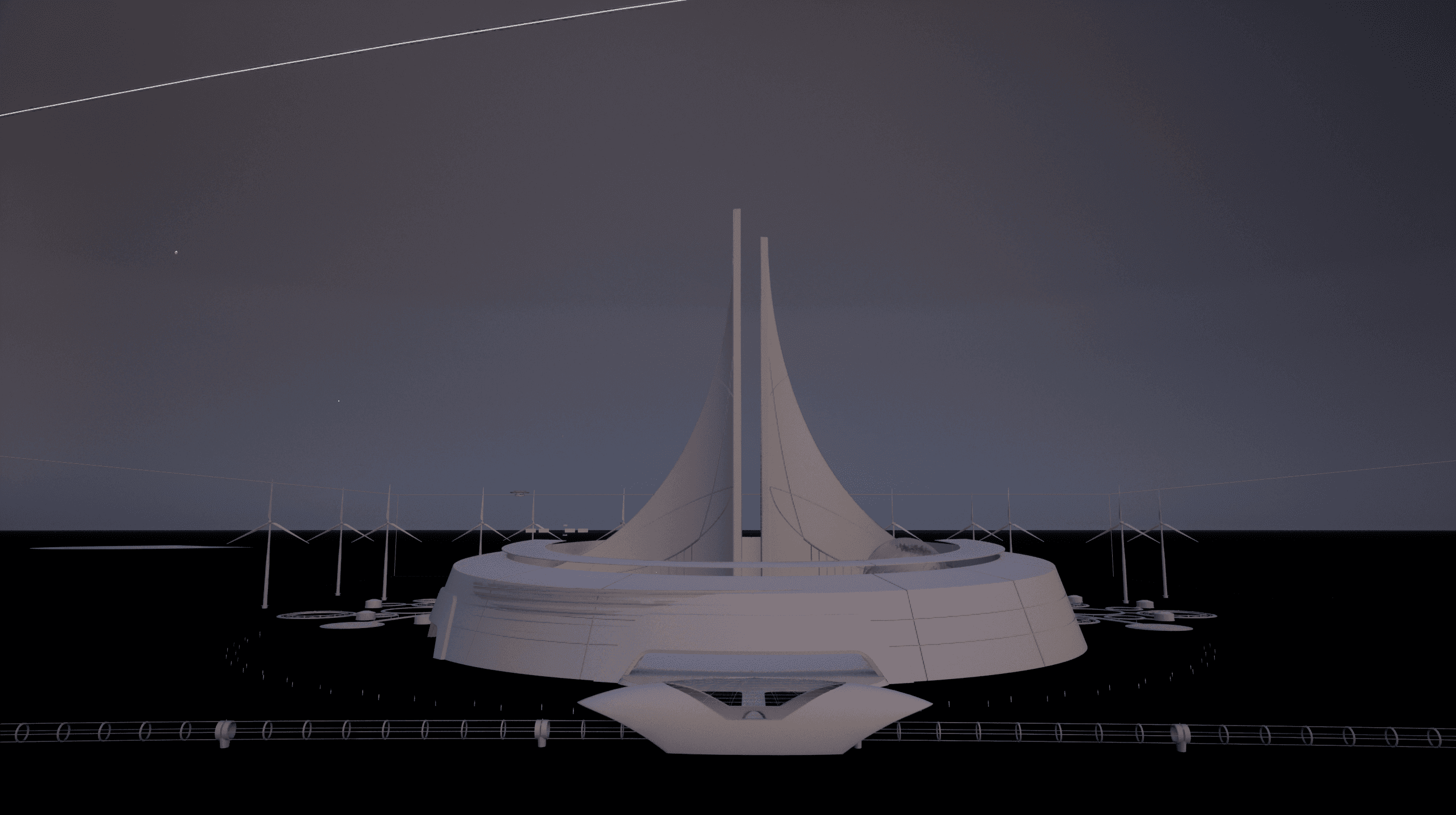 Water City without textures