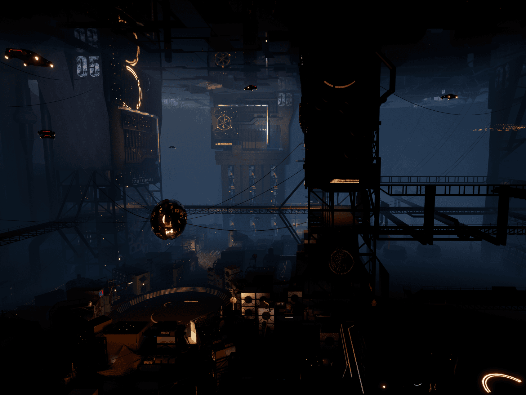 Metal City Lower Layer with Textures